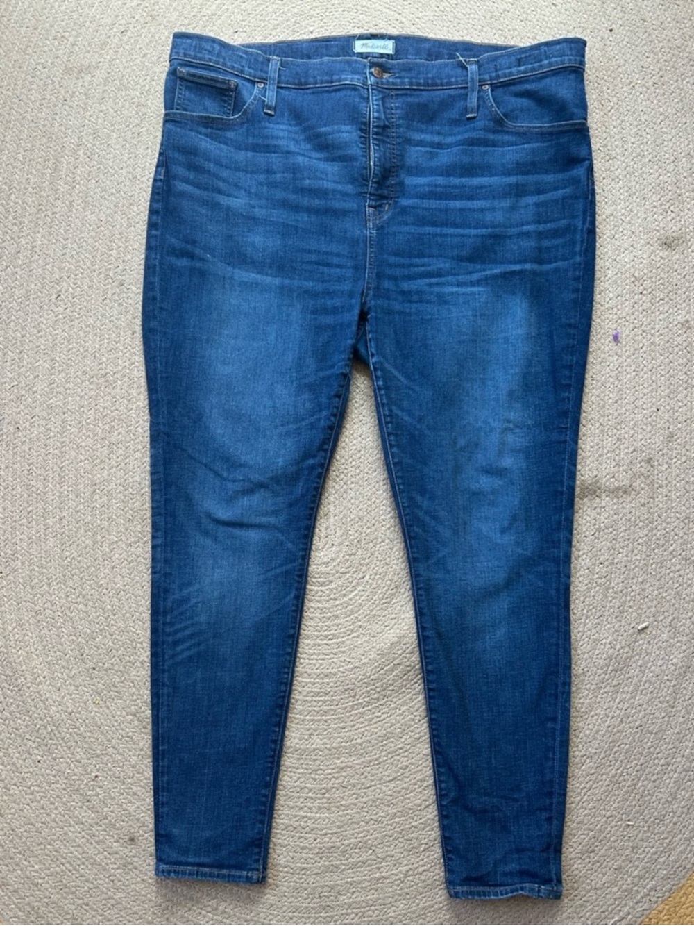 Madewell Plus Size 10” High Rise Skinny Jeans